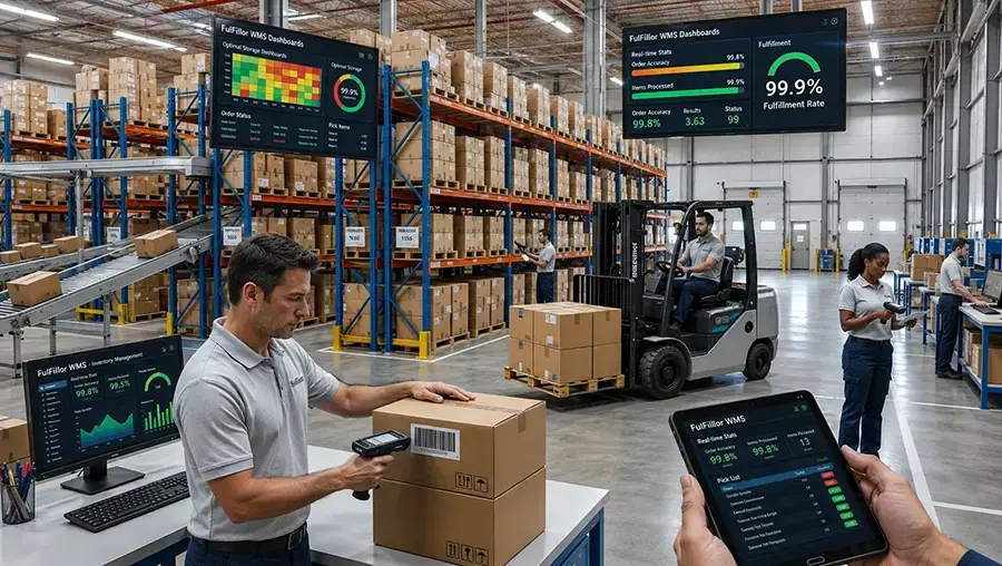Fulfillor WMS optimized warehouse operations