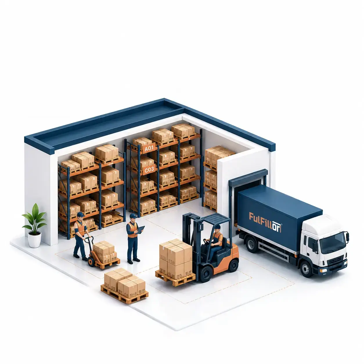 Cloud-Based Warehouse Management System
