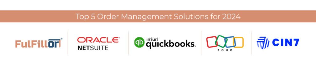 Top 5 Order Management Solutions 2024